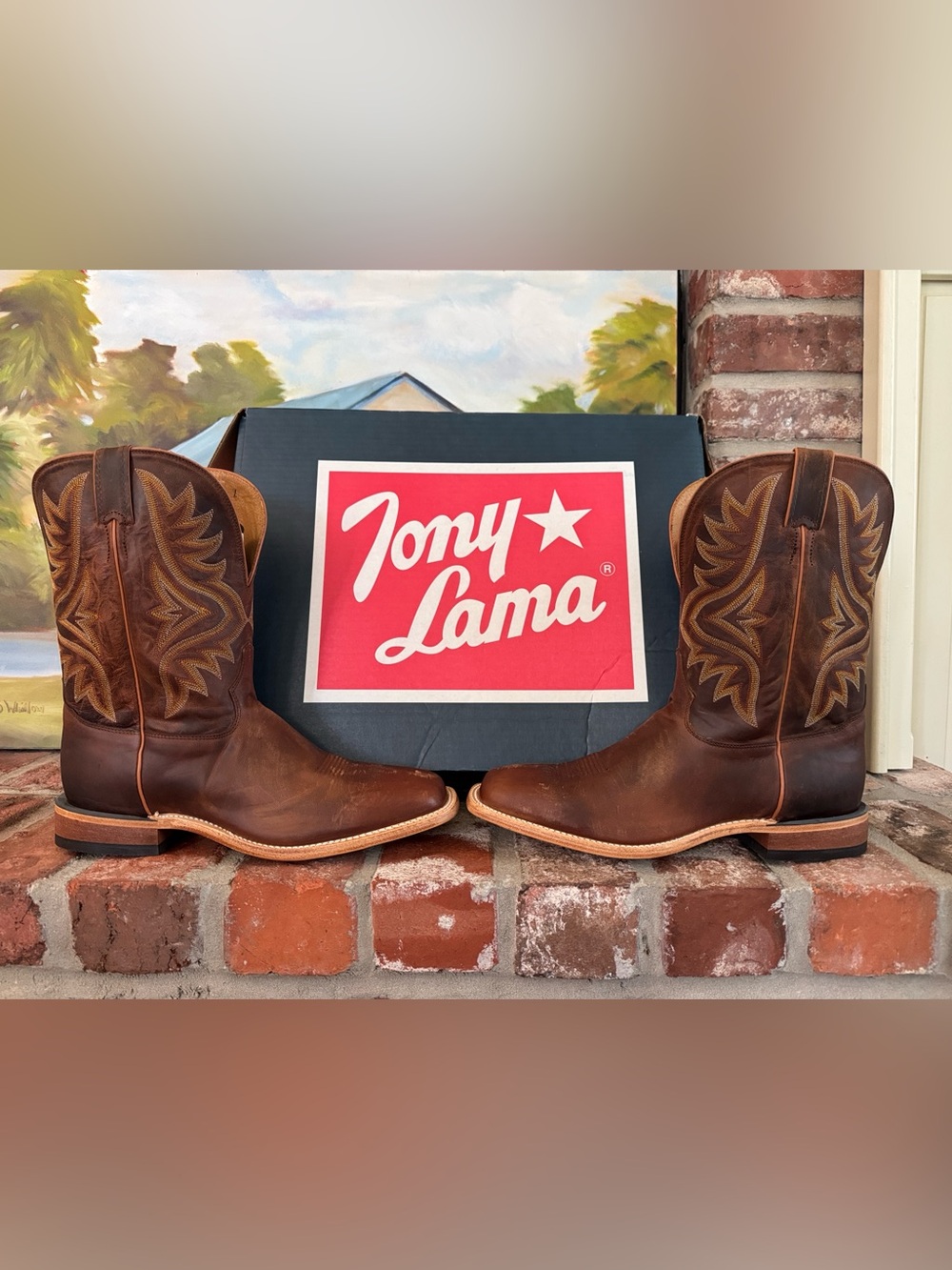 NEW Tony Lama Avett 7956 Western Cowboy Boots Men’s Size 13D NIB